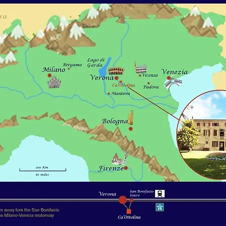Ca'ottolina Villa Bernardine di Bonavigo